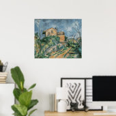 Maison Maria - Paul Cezanne - c1895 Poster (Heimbüro)