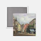 Maison Mathieu, Grand-Rue, Colmar, 1876 Magnet (Vorderseite/Rückseite)