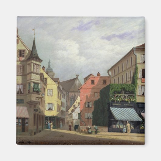 Maison Mathieu, Grand-Rue, Colmar, 1876 Magnet (Vorne)