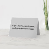 Maison pour Halloween - Karte (Rückseite)