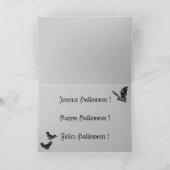 Maison pour Halloween - Karte (Innenseite)