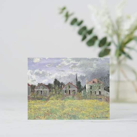 Maisons d'Argenteuil Postkarte (Stehend Vorderseite)