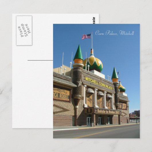 Maispalast Postkarte (Vorne/Hinten)