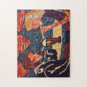 Maispalast South Dakota. Puzzle (Vertikal)