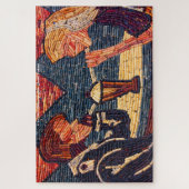 Maispalast South Dakota. Weihnachtsgrüße Puzzle (Vertikal)