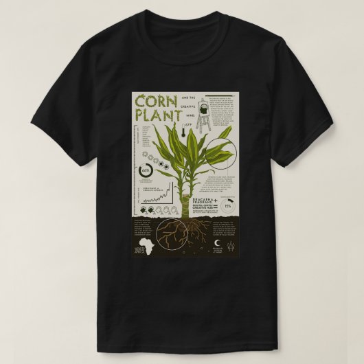 Maispflanze T-Shirt (Design vorne)