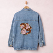 Maisschlange Rosa Blume grün Jeansjacke (Hangar)