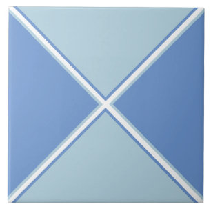 Maisstärke und hellblau und weiß diamantkreuz fliese