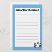 Maisy an der Vorschule mit Freunden auf dem Briefpapier (Vorne/Hinten)