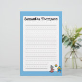 Maisy an der Vorschule mit Freunden auf dem Briefpapier (Stehend Vorderseite)