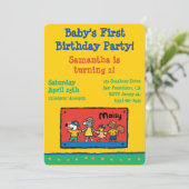 Maisy and Best Friends Hold Hands Einladung (Stehend Vorderseite)