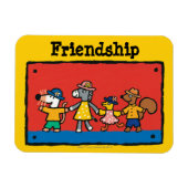 Maisy and Best Friends Hold Hands Magnet (Horizontal)