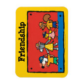 Maisy and Best Friends Hold Hands Magnet (Vertikal)