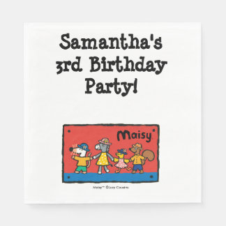 Maisy and Best Friends Hold Hands Serviette