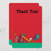 Maisy auf dem Spielplatz mit Freunden Dankeskarte (Vorne/Hinten)