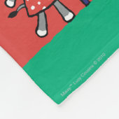 Maisy auf dem Spielplatz mit Freunden Fleecedecke (Ecke)