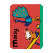Maisy auf dem Spielplatz mit Freunden Magnet (Vertikal)