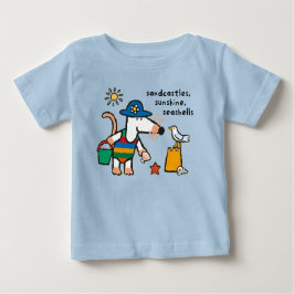 Maisy Beach Sandburgen, Sunshine, Seashells Shirt