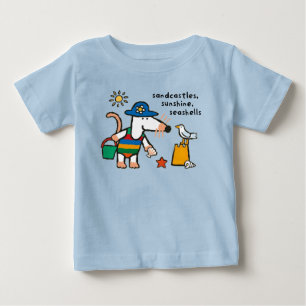 Maisy Beach Sandburgen, Sunshine, Seashells Shirt
