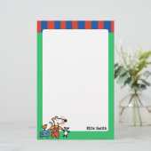 Maisy Bereit für Urlaub mit Gepäck Briefpapier (Stehend Vorderseite)