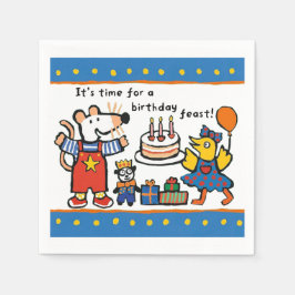 Maisy Birthday Fest Serviette