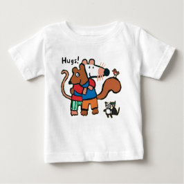 Maisy gibt Cyril eine Umarmung Baby T-shirt