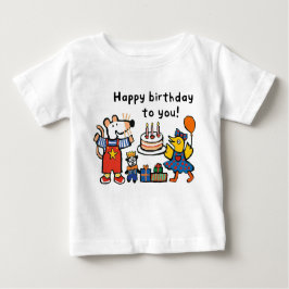 Maisy Happy Birthday Baby T-shirt