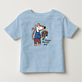 Maisy Happy Mommy Day Blume Kleinkind T-shirt