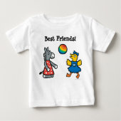 Maisy in Preschool with Friends on Playground Baby T-shirt (Vorderseite)