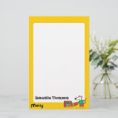 Maisy mit Bibliotheks-Büchern Briefpapier (Stehend Vorderseite)