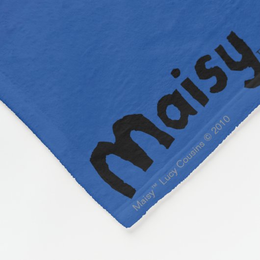 Maisy mit Bibliotheks-Büchern Fleecedecke (Ecke)