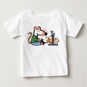 Maisy Plays mit Kittens Baby T-shirt