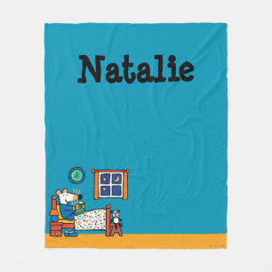 Maisy Ready für Bed Blue Pajamas Fleecedecke