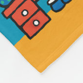 Maisy Ready für Bed Blue Pajamas Fleecedecke (Ecke)