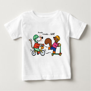 Maisy Rides a Bike Baby T-shirt