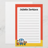 Maisy und Cyril Snacktime am Strand Briefpapier (Vorne/Hinten)
