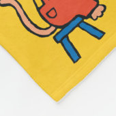 Maisy und Cyril Snacktime am Strand Fleecedecke (Ecke)