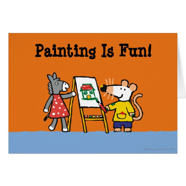 Maisy und Dotty Farbe an der Vorschule (Vorderseite (Horizontal))