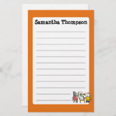 Maisy und Dotty Farbe an der Vorschule Briefpapier (Vorne/Hinten)