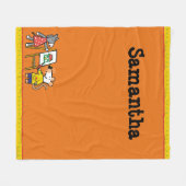 Maisy und Dotty Farbe an der Vorschule Fleecedecke (Vorderseite (Horizontal))