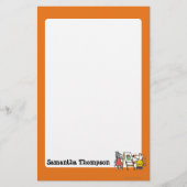 Maisy und Dotty Paint in der Vorschule Briefpapier (Vorderseite)