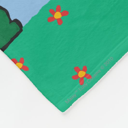 Maisy und Dotty ständiges Schwanken am Spielplatz Fleecedecke (Ecke)