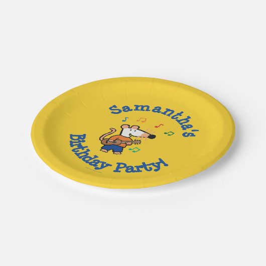 Maisy- und Freund-Spiel in der Band Pappteller (Schrägansicht)