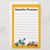 Maisy- und Freund-Vorschulimbiss-Zeit Briefpapier (Vorne/Hinten)