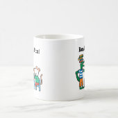 Maisy und Freunde genießen die Bibliothek Kaffeetasse (Mittel)