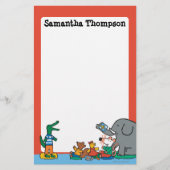 Maisy und Freunde lachen zur Story Time Briefpapier (Vorderseite)