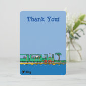 Maisy und Freunde zum Geburtstag Einladung (Stehend Vorderseite)