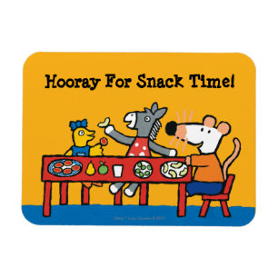Maisy und Friends Preschool Snack Time Magnet
