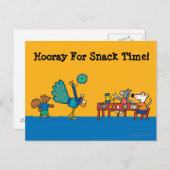 Maisy und Friends Preschool Snack Time Postkarte (Vorne/Hinten)