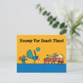 Maisy und Friends Preschool Snack Time Postkarte (Stehend Vorderseite)